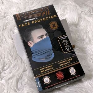 🟢3 for $20——-COPPER Fit face protector blue NEW OSFM